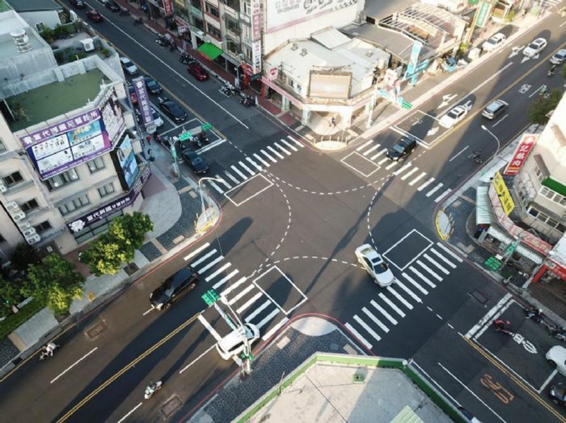 中壢銀河水岸亮點工程 營造友善行人道路環境