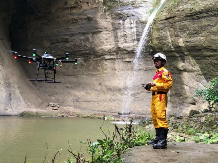 科技救災邁入新時代 南市消防局無人機隊2年建功53次