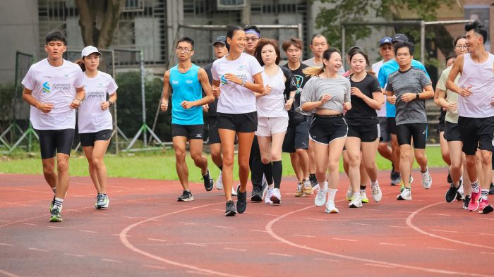 王麗雅參與渣打臺北公益馬拉松陪跑員訓練營    鼓勵跑友一起去跑步