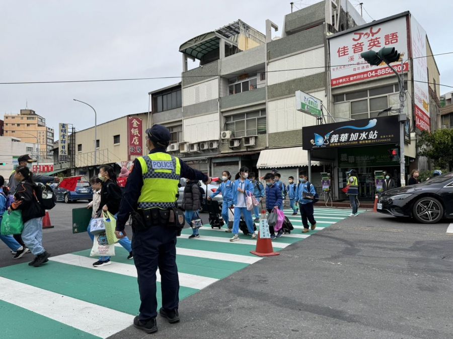 國小開學日 彰化警方啟動護童專案 王惠美提五項小叮嚀