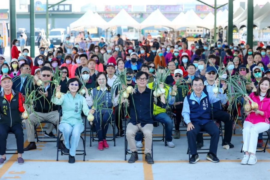 高雄林園洋蔥豐年季　陳其邁：林園洋蔥脆甜料理的好夥伴