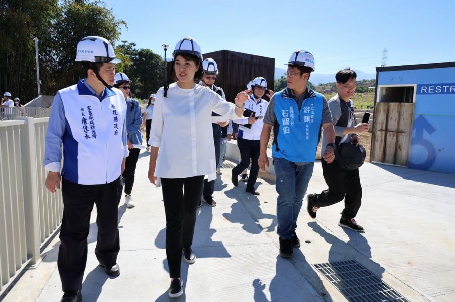 許淑華竹山會勘 竹夢公園旁規畫增設寵物公園