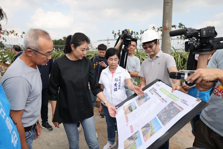 南投縣名間鄉部分農路、排溝年久失修　縣府860萬施工改善