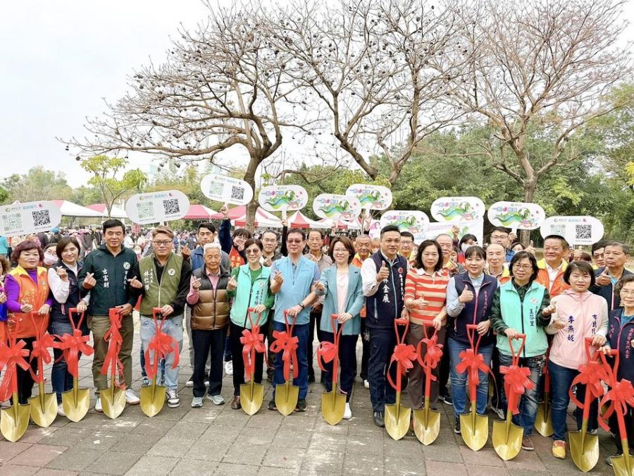 屏東市植樹送愛！ 周佳琪邀請大家一起愛地球