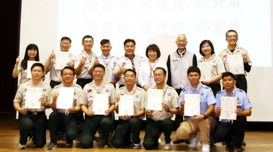 嘉市113年童軍節慶祝大會 黃敏惠勉勵日行一善、服務為目的